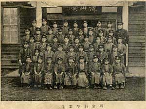 流山尋常高等小学校の卒業記念写真帖 流山尋常高等小学校の卒業記念写真帖